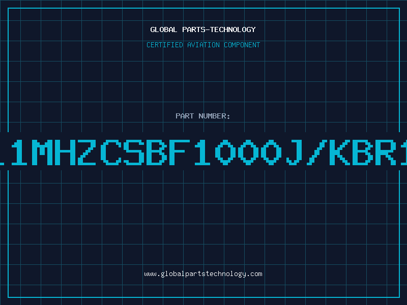 Aviation Part XTL1MHzCSBF1000J/KBR100
