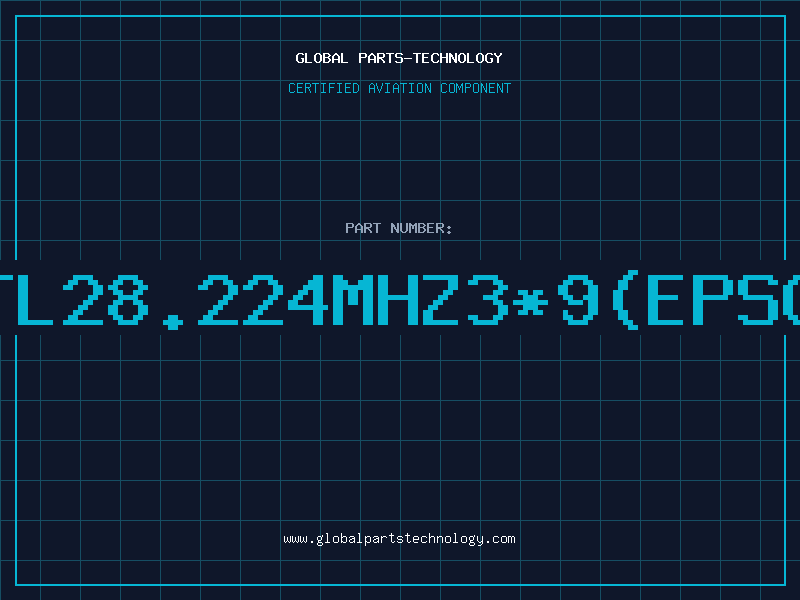 Aviation Part XTL28.224MHZ3*9(EPSON