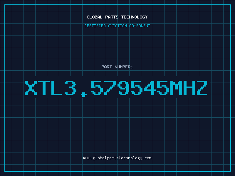 Aviation Part XTL3.579545MHZ