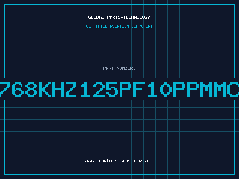 Aviation Part XTL32768KHz125pF10ppmMC306SM