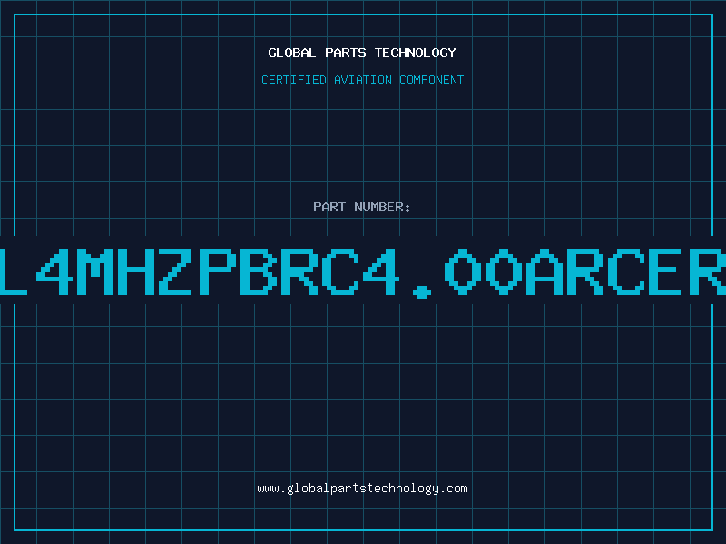 Aviation Part XTL4MHzPBRC4.00ARCERSM