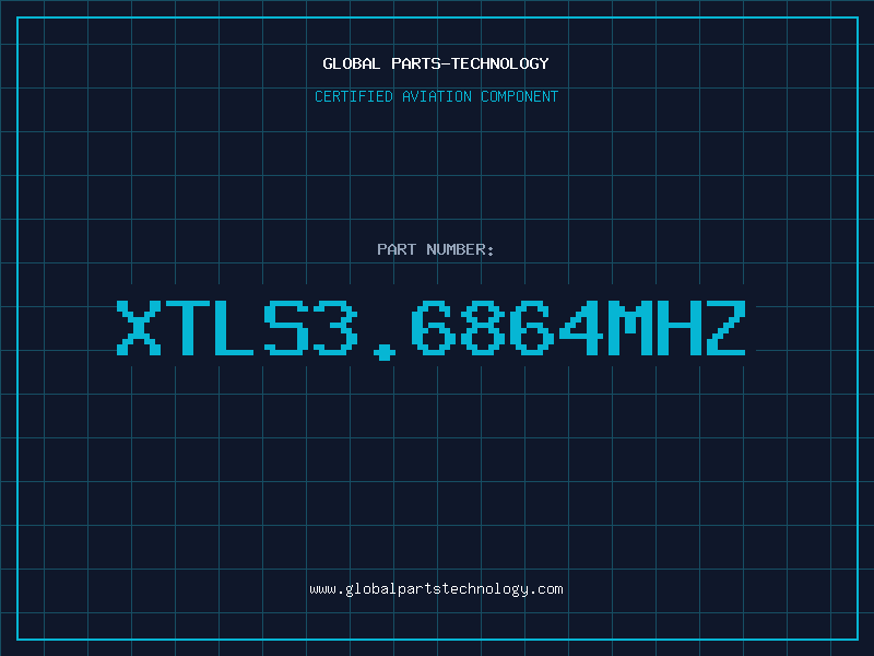 Aviation Part XTLS3.6864MHZ