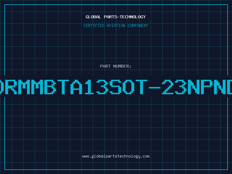 Aviation Part XTORMMBTA13SOT-23NPNDAR