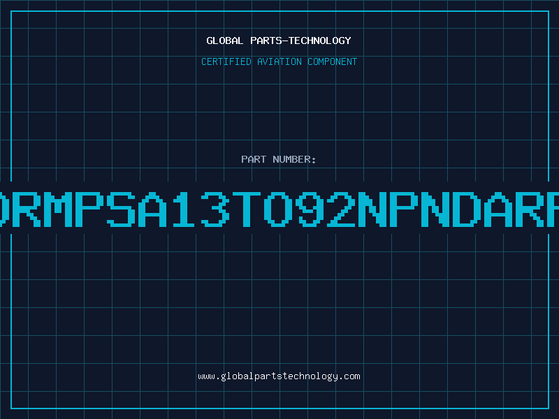 Aviation Part XTORMPSA13TO92NPNDARPRT
