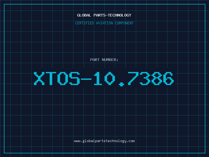 Aviation Part XTOS-10.7386