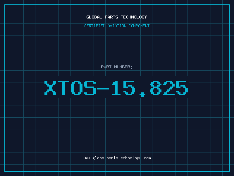 Aviation Part XTOS-15.825