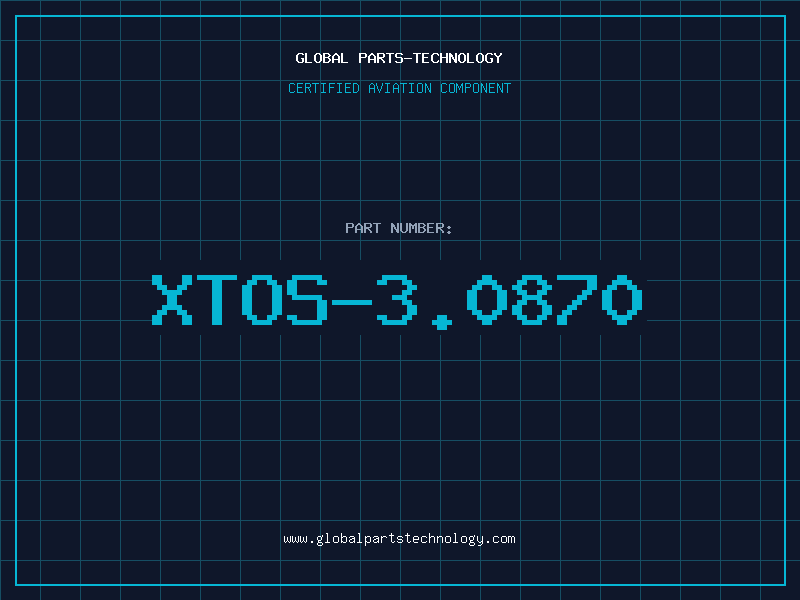 Aviation Part XTOS-3.0870
