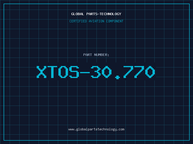 Aviation Part XTOS-30.770