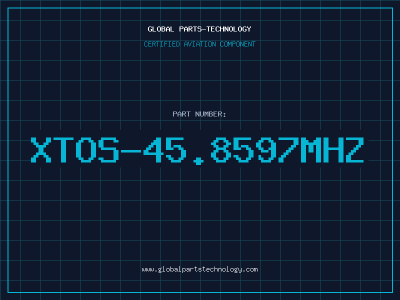 Aviation Part XTOS-45.8597MHZ