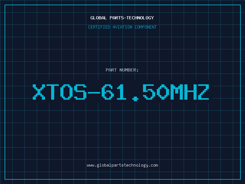 Aviation Part XTOS-61.50MHZ