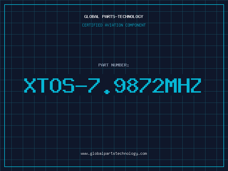 Aviation Part XTOS-7.9872MHZ