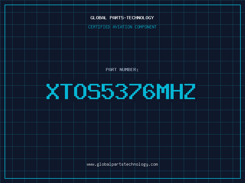 Aviation Part XTOS5376MHZ