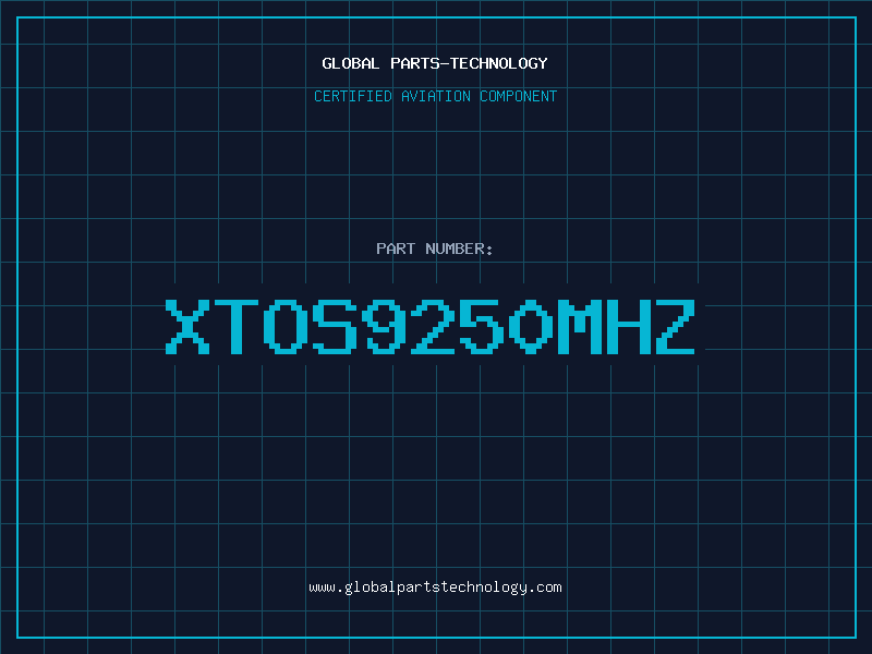 Aviation Part XTOS9250MHZ