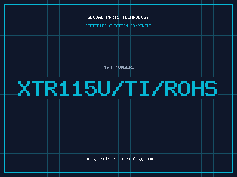 Aviation Part XTR115U/TI/ROHS