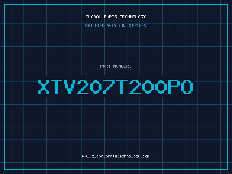 Aviation Part XTV207T200PO