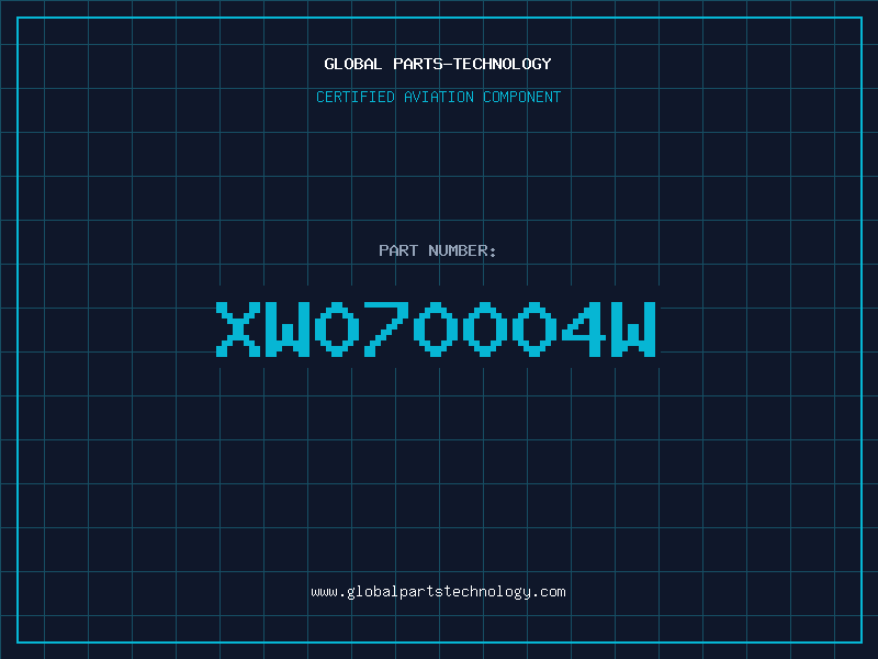 Aviation Part XW070004W