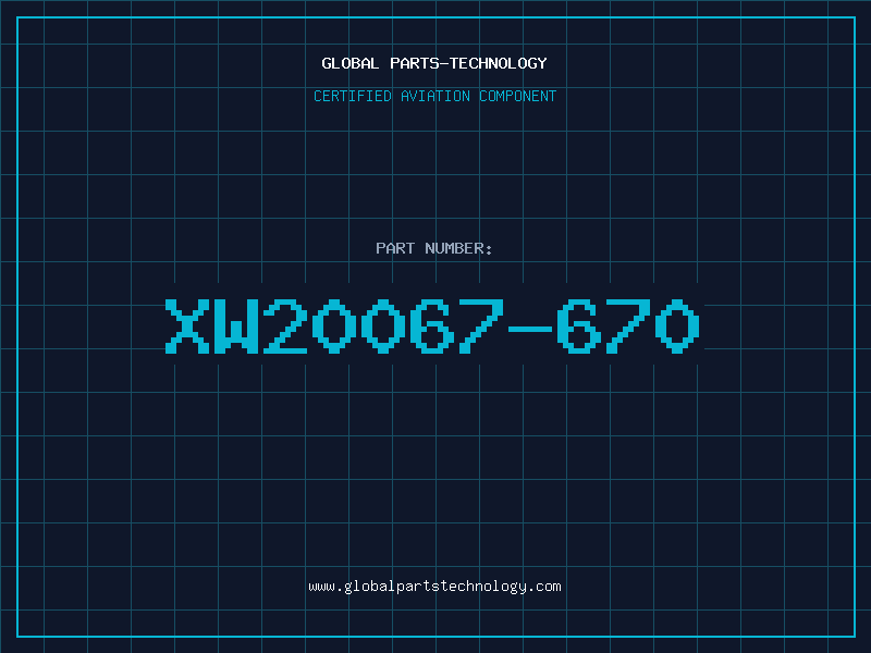 Aviation Part XW20067-670