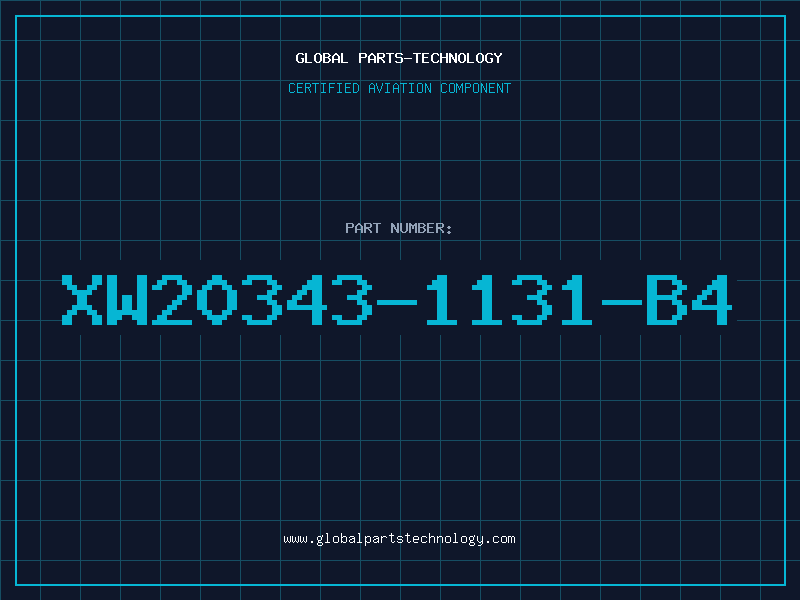 Aviation Part XW20343-1131-B4