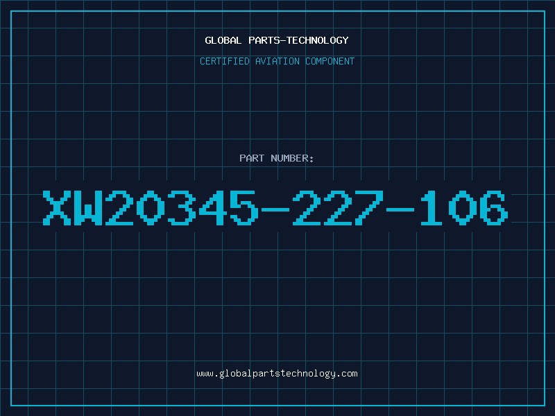 Aviation Part XW20345-227-106