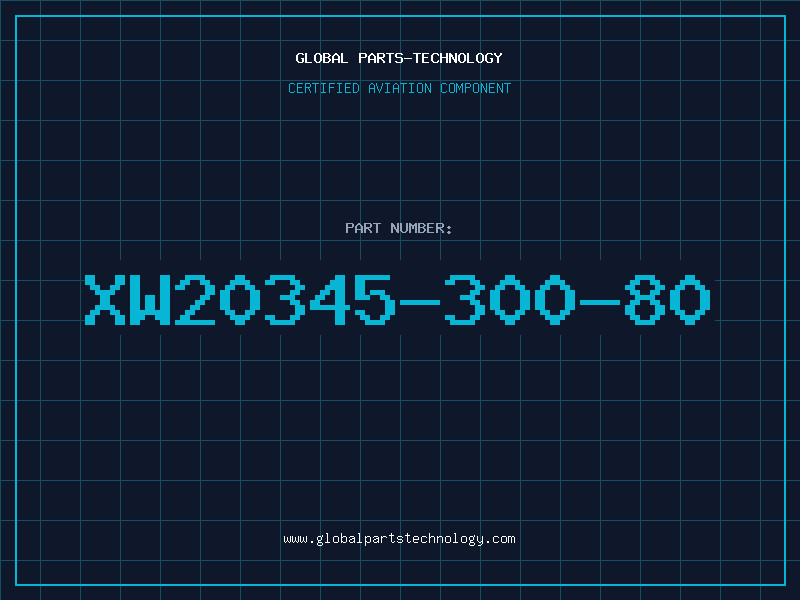 Aviation Part XW20345-300-80