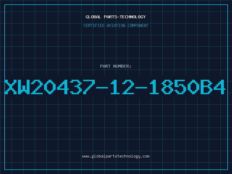 Aviation Part XW20437-12-1850B4