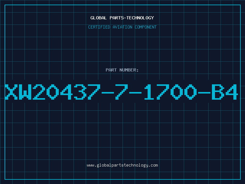Aviation Part XW20437-7-1700-B4