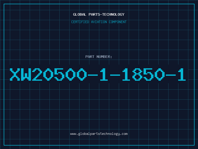 Aviation Part XW20500-1-1850-1