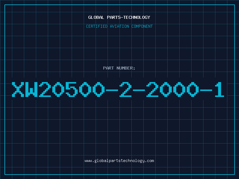 Aviation Part XW20500-2-2000-1