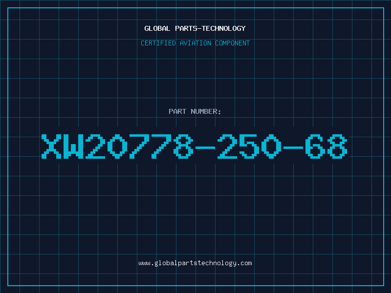Aviation Part XW20778-250-68