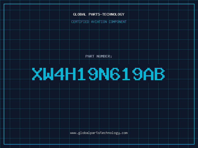 Aviation Part XW4H19N619AB