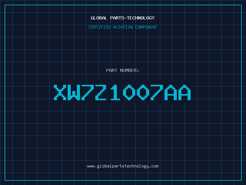 Aviation Part XW7Z1007AA