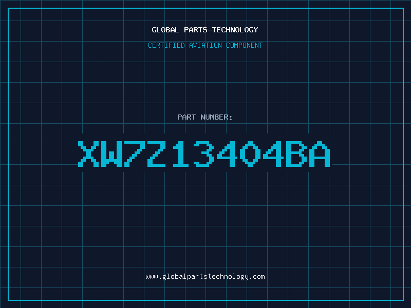 Aviation Part XW7Z13404BA