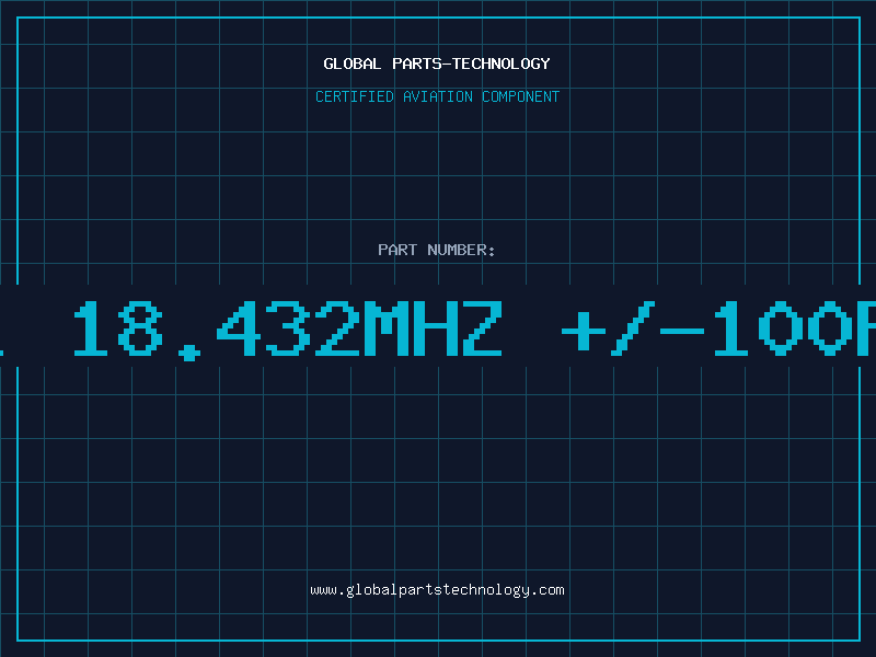 Aviation Part Xtal osc. 18.432MHz +/-100ppm 5V SM