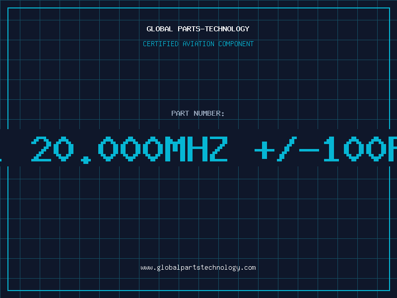 Aviation Part Xtal osc. 20.000MHz +/-100ppm 5V SM