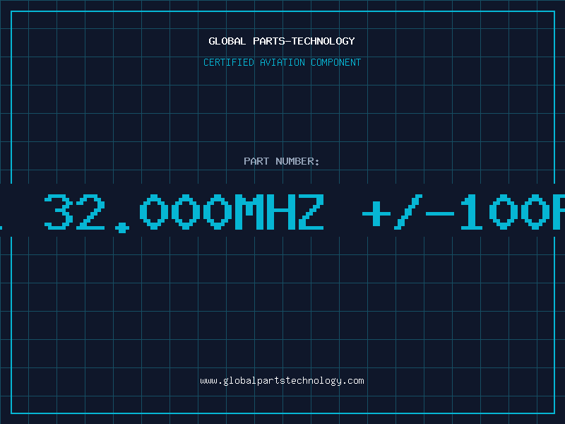 Aviation Part Xtal osc. 32.000MHz +/-100ppm 5V SM
