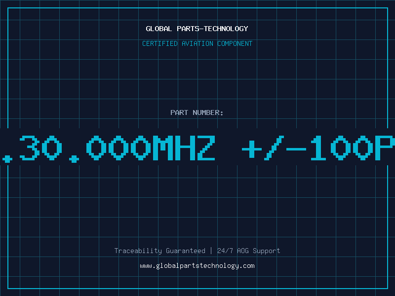 Aviation Part Xtal osc.30.000MHz +/-100ppm 5V SM