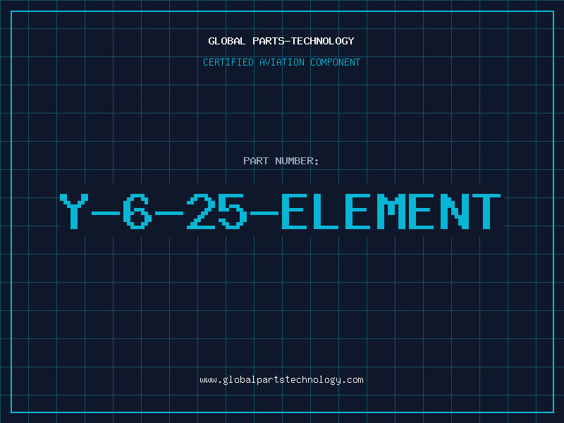 Aviation Part Y-6-25-ELEMENT