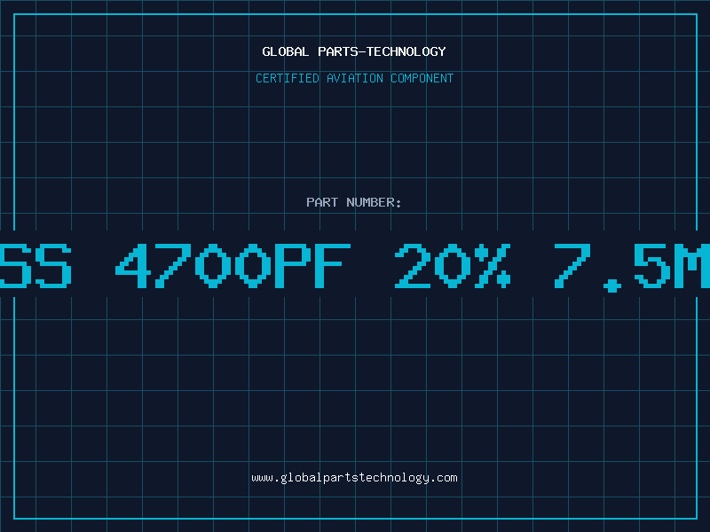 Aviation Part Y-CLASS 4700PF 20% 7.5MM PIT