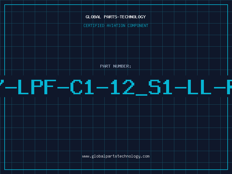 Aviation Part Y-LPF-C1-12_S1-LL-R