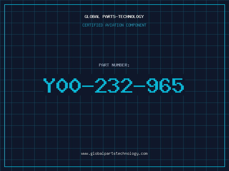 Aviation Part Y00-232-965