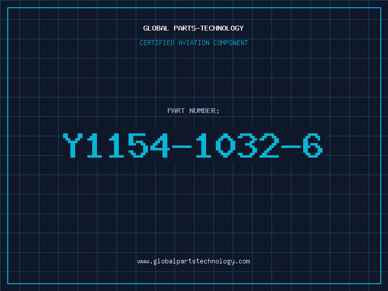 Aviation Part Y1154-1032-6