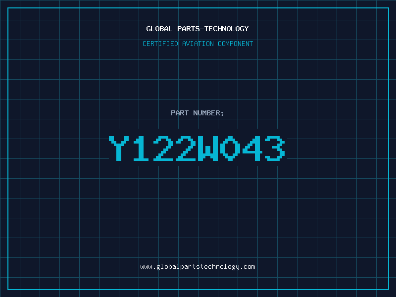 Aviation Part Y122W043
