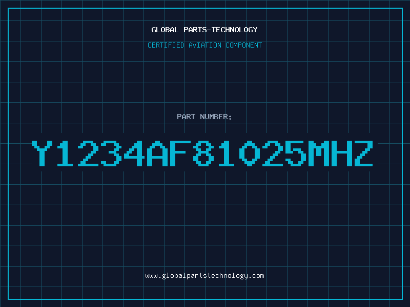 Aviation Part Y1234AF81025MHZ