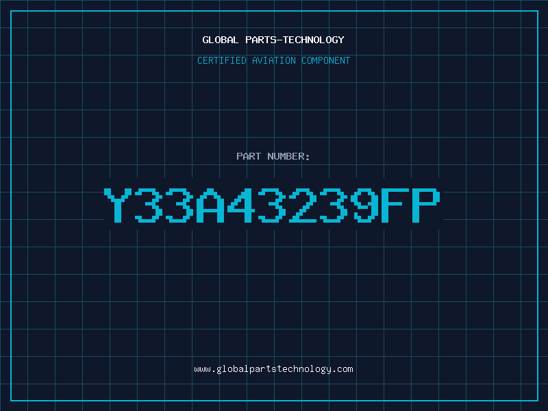 Aviation Part Y33A43239FP