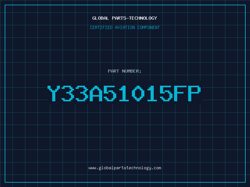 Aviation Part Y33A51015FP