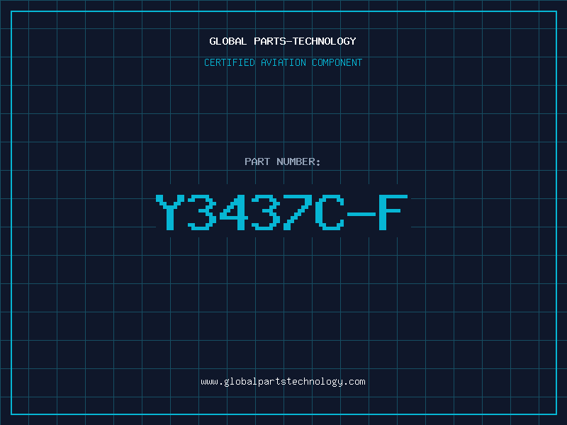 Aviation Part Y3437C-F
