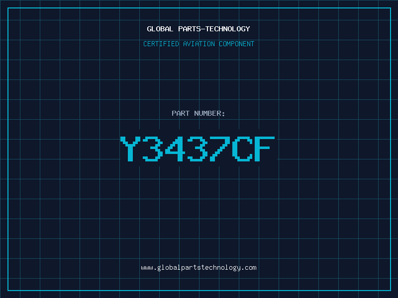 Aviation Part Y3437CF