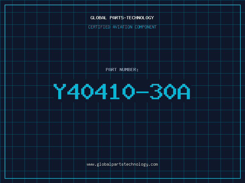 Aviation Part Y40410-30A