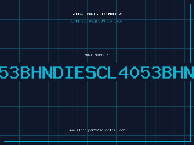 Aviation Part Y4053BHNDIESCL4053BHNDIE