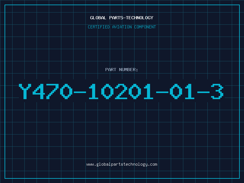 Aviation Part Y470-10201-01-3